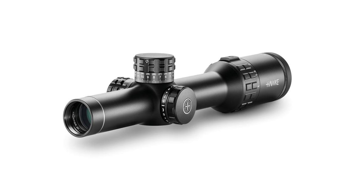 Hawke Frontier 30 - 1-10x24 - MOA FD- 1/2 MOA - 1/4 MOA Zero
