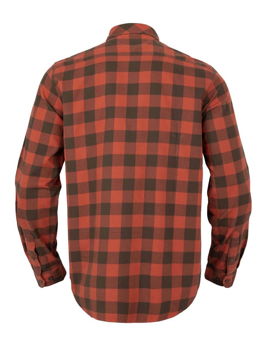 Harkila Härkila Scandinavian L/S shirt Autumn orange check