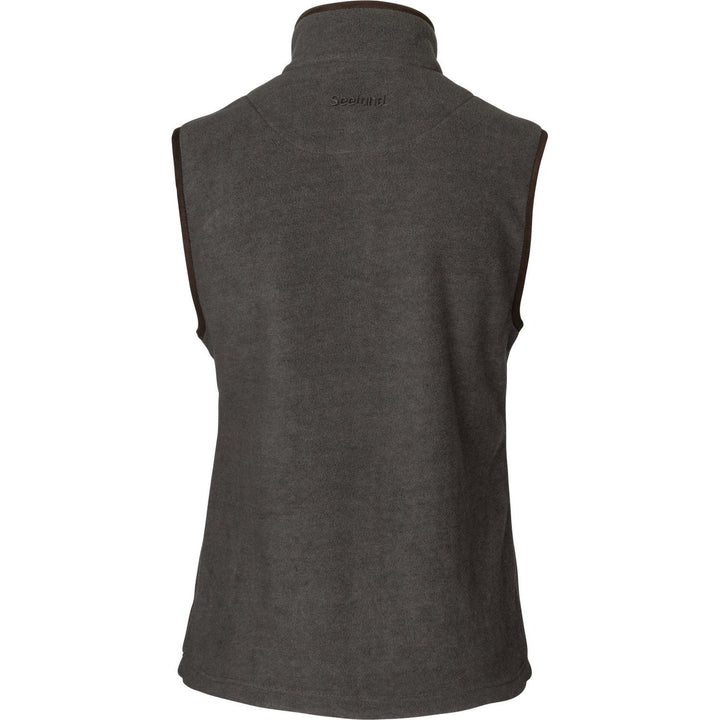 Seeland Woodcock Ivy Fleece Waistcoat – Dark Grey Melange – view 3