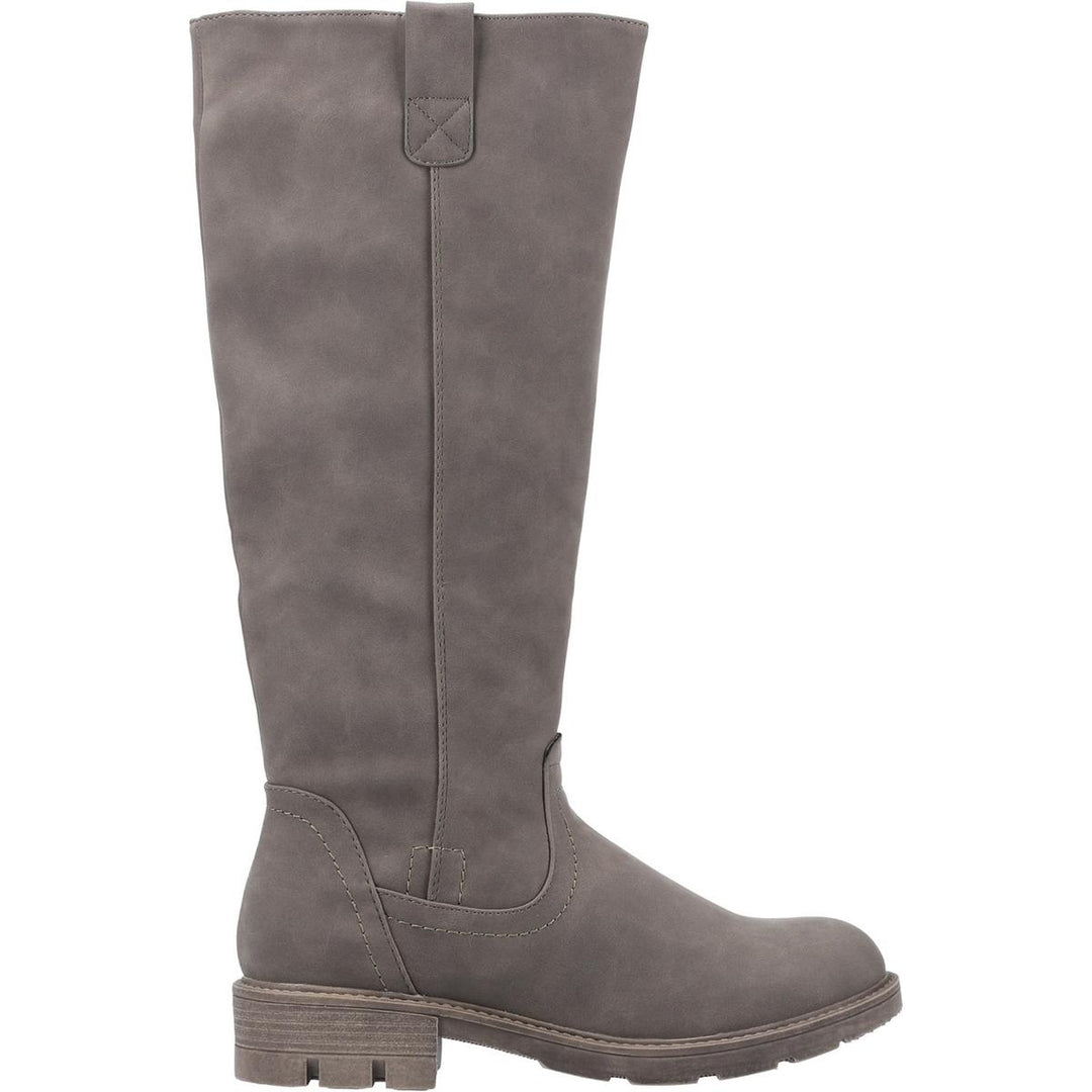 Divaz Quinn Knee High Boot Olive