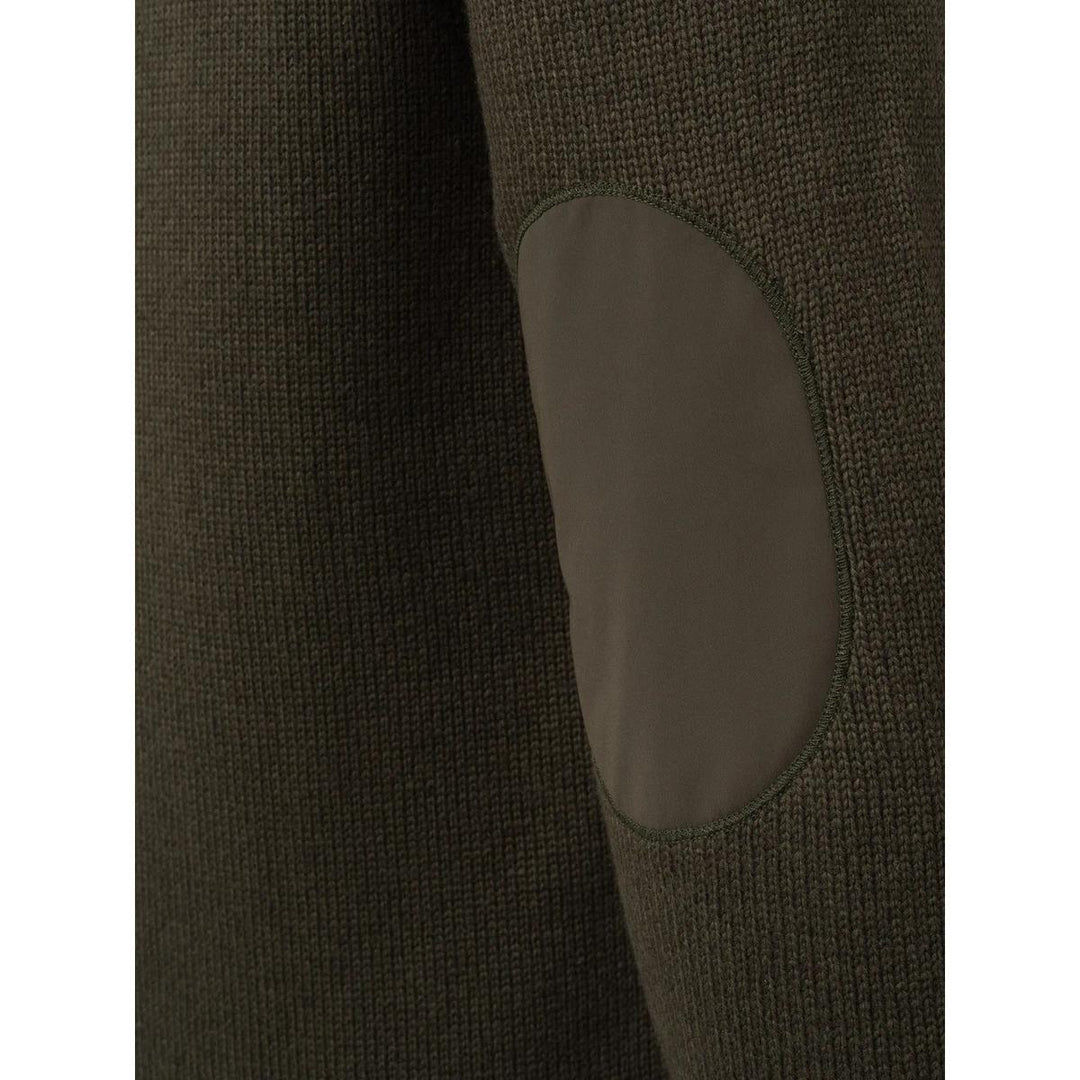 Beretta KENT V-NECK TECH SWEATER Brownbark&moss