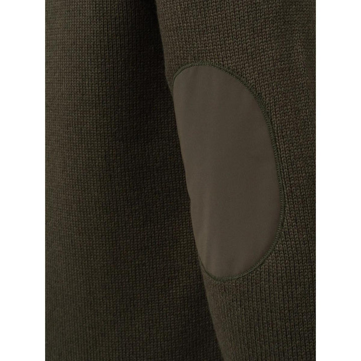 Beretta KENT V-NECK TECH SWEATER Brownbark&moss