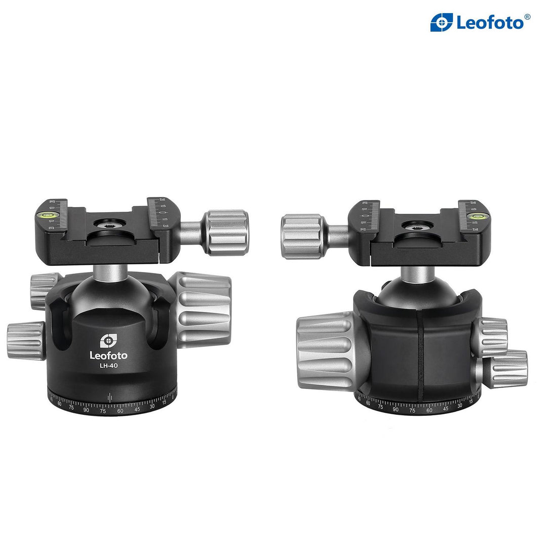 Leofoto LH-40 Low Profile Ball Head with QP-70N Arca Plate