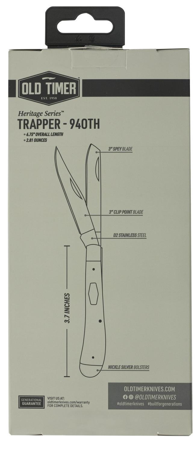Old Timer Heritage Trapper 94OT Folding Knife