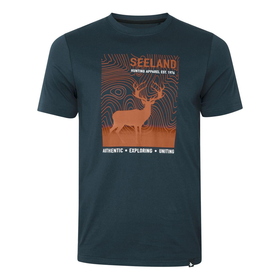 Seeland Deer At Dusk T-shirt