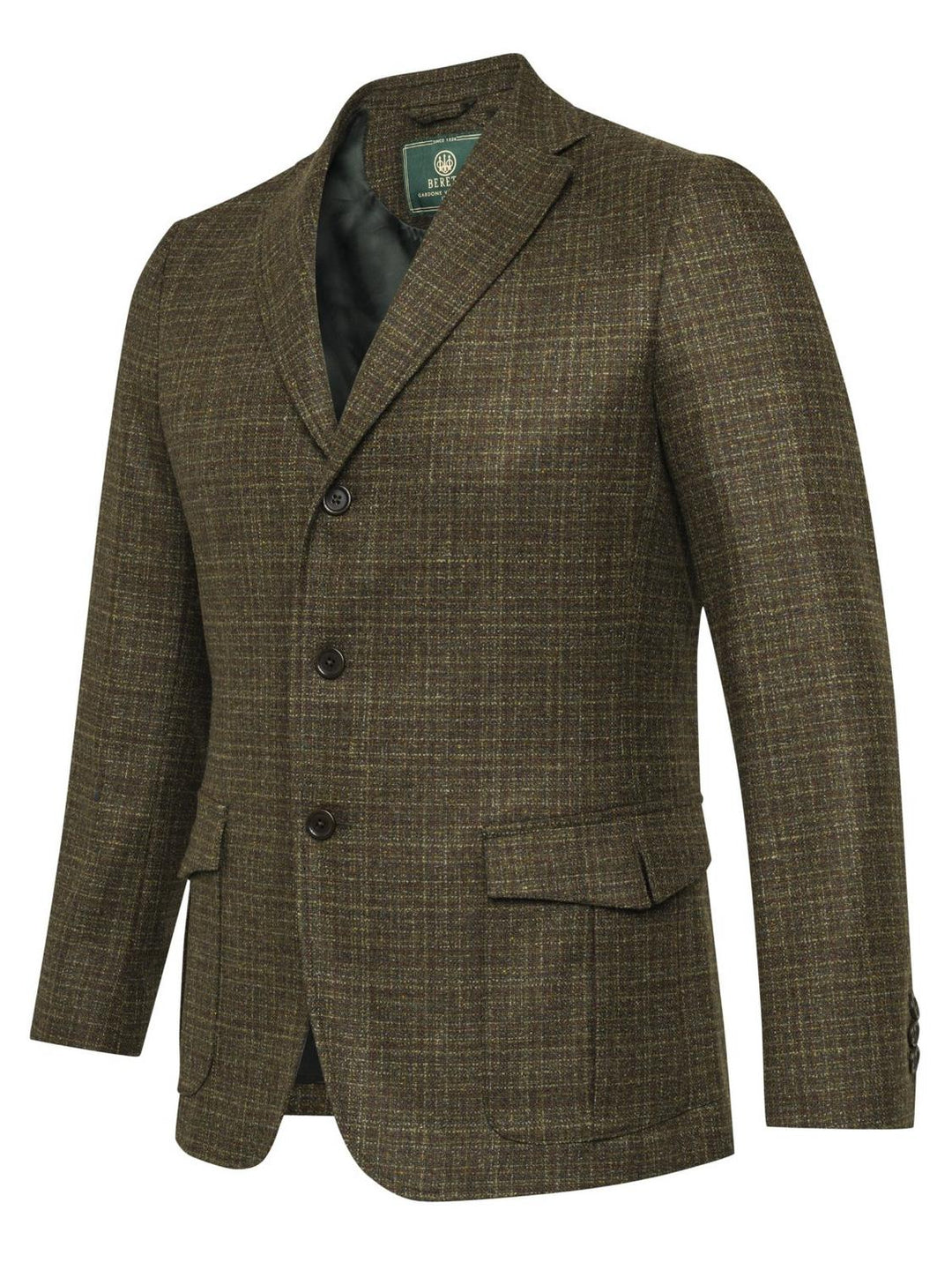 Beretta ST JAMES JACKET Green & Rust Check – view 3