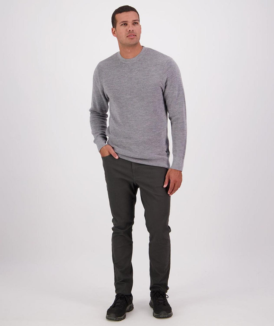 Swanndri Men's Otahu River V2 Crew Neck Merino