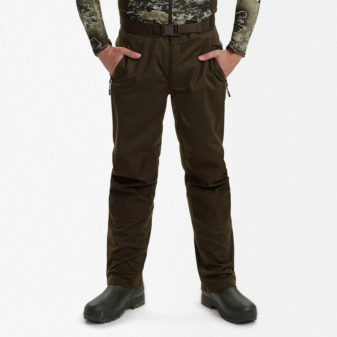 Deerhunter Excape Rain Trousers - Art Green