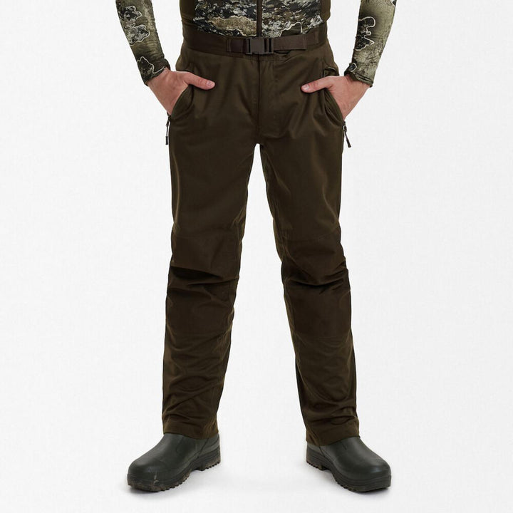Deerhunter Excape Rain Trousers - Art Green