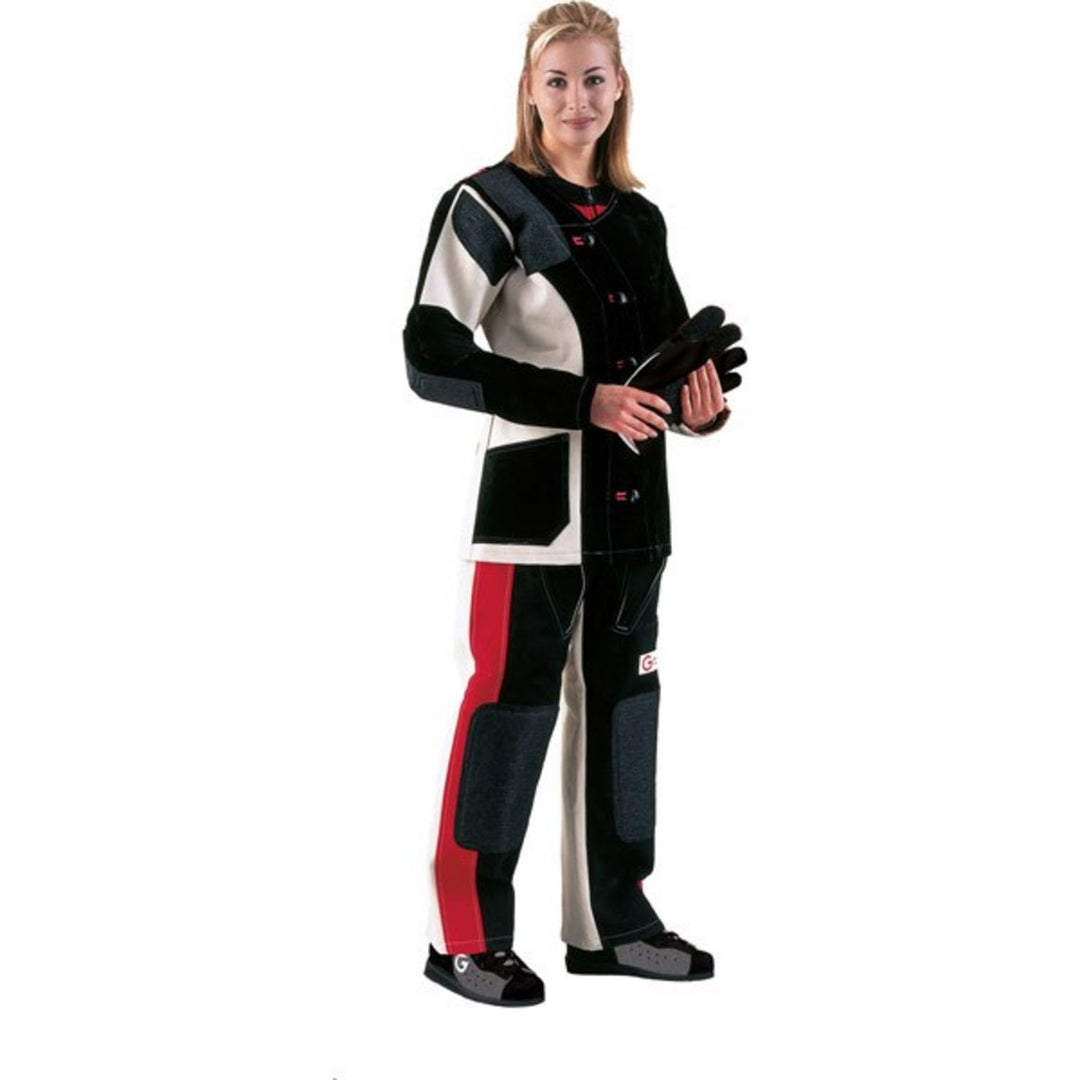 Gehmann 404R Canvas & Leather Jacket Ladies 48 Right-Handed
