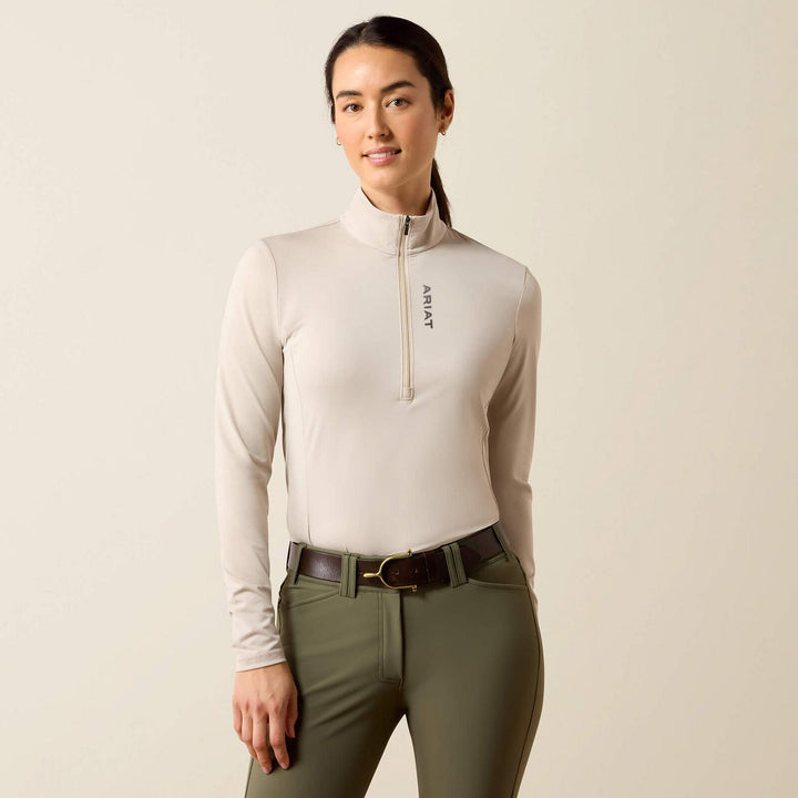 Ariat Ladies Lunaveil 1/2 Zip Long Sleeve Base Layer