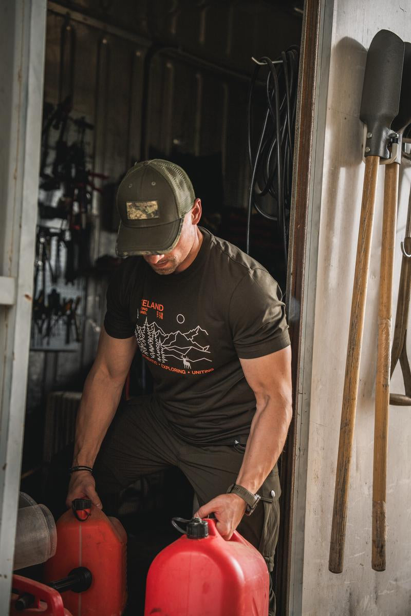 Seeland Landscape T-shirt Pine