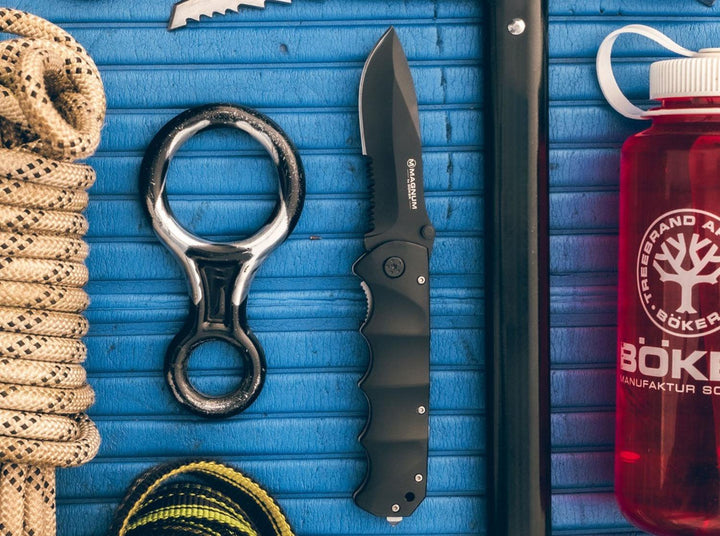 Böker Magnum Black Spear Folding Knife