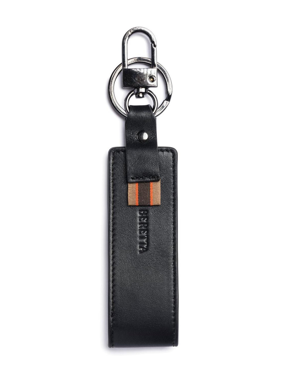 Beretta Key Hanger Classic Leather Key Fob With Carabiner – view 2