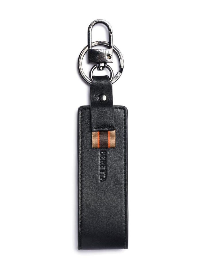 Beretta Key Hanger Classic Leather Key Fob With Carabiner – view 2