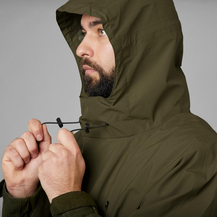 Seeland Taxus Waterproof Rain Poncho - Pine Green – view 7
