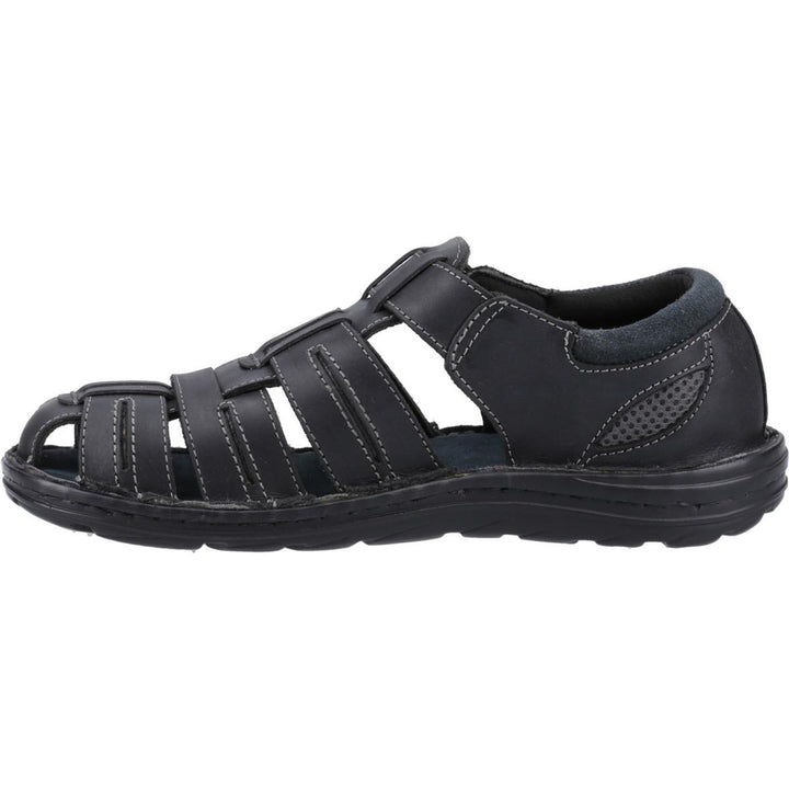 Hush Puppies Albert Fisherman Sandal Black