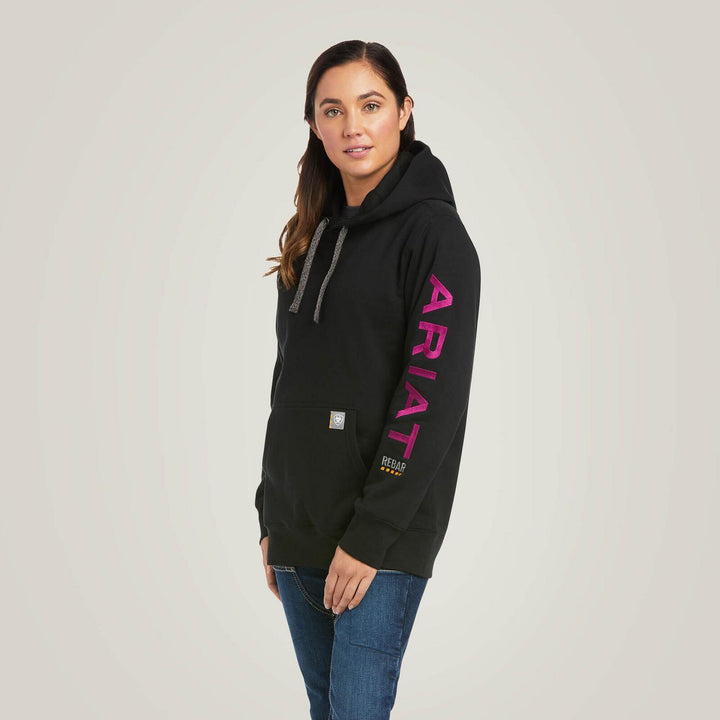 Ariat Ladies Rebar Workman Graphic Hoodie – view 3