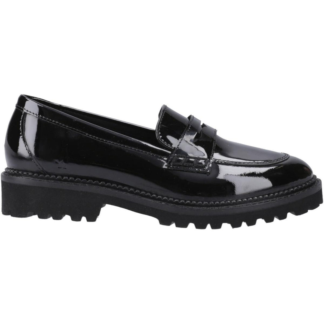 Hush Puppies Grazia Loafer Patent Snr Black