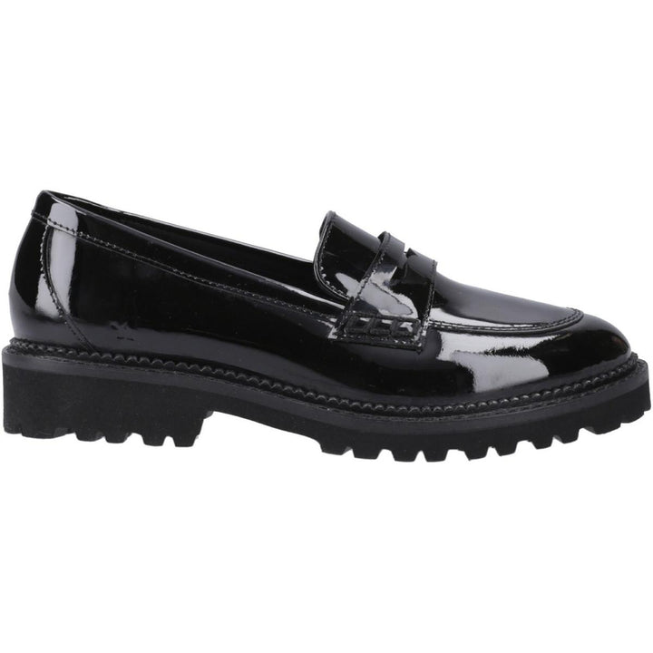 Hush Puppies Grazia Loafer Patent Snr Black