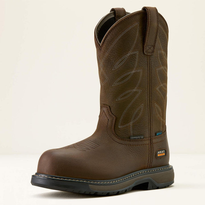 Ariat Ladies Riveter Pull-On Waterproof Composite Toe Work Boot