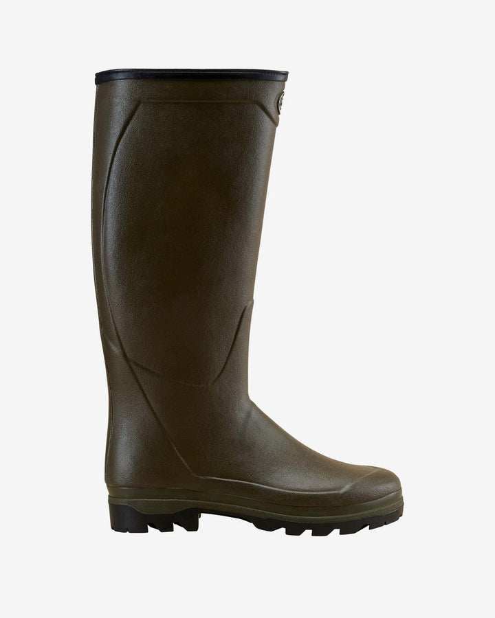 Le Chameau Men's Country Cross Neoprene Lined Wellington Boot