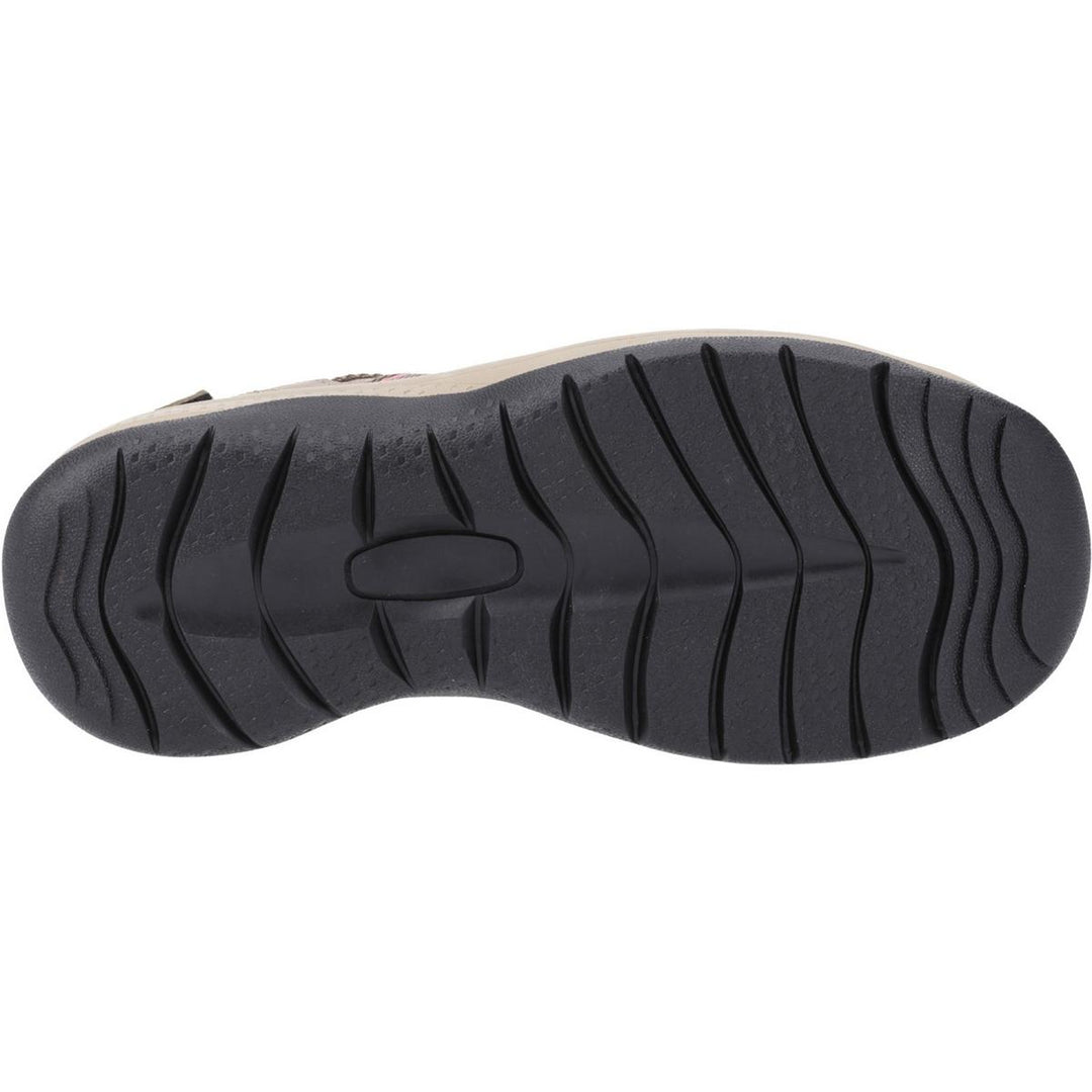 Cotswold Upton Sandal Taupe/Pink