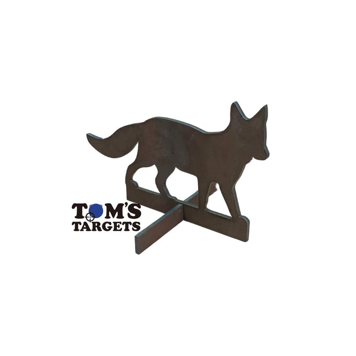 Tom's Targets Fox With Stand Centrefire - 10mm AR500