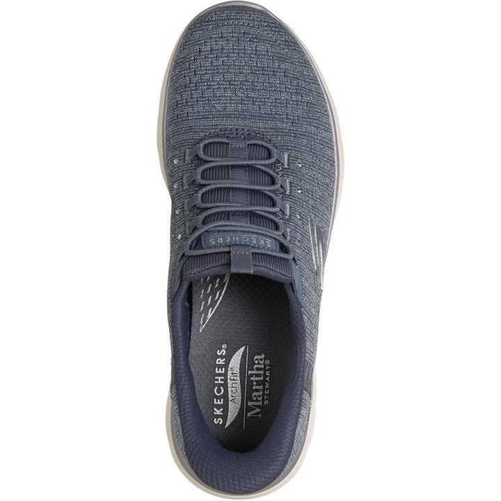Skechers Arch Fit Summits - Soft Shimmer Trainers Slate – view 3
