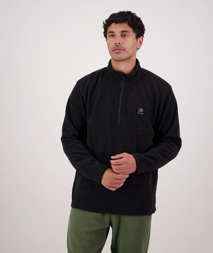 Swanndri Men's High Rock Fleece Quarter Zip Top