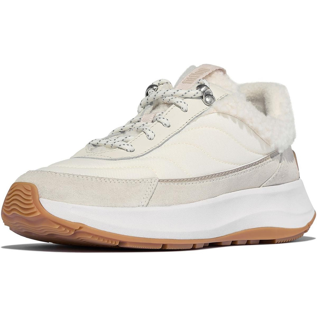 Fitflop F-Mode Flow Trainers Cream Mix