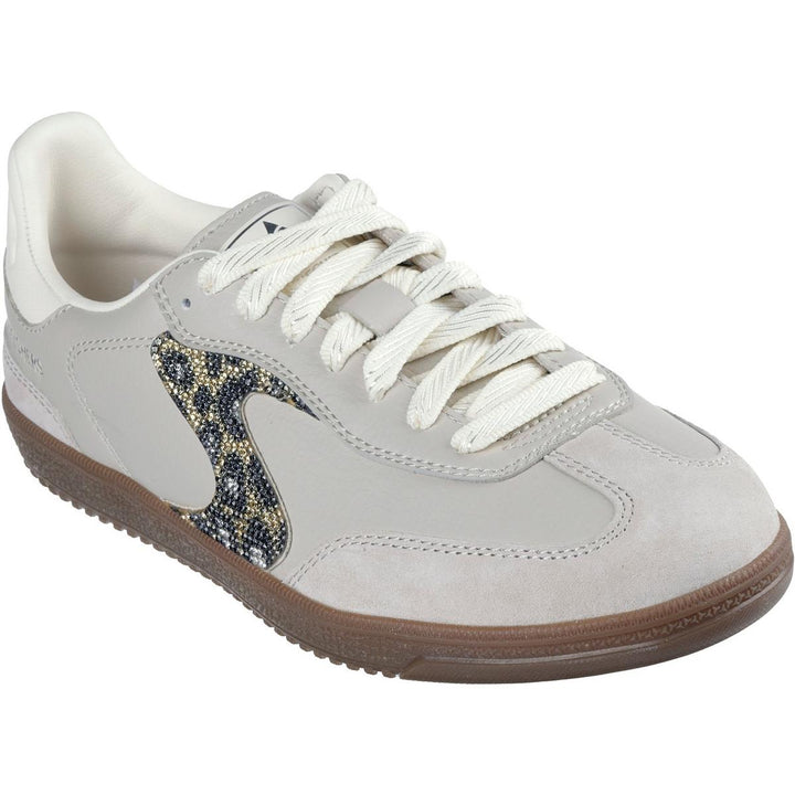 Skechers Hotshot Shimmering Spots Trainer Taupe