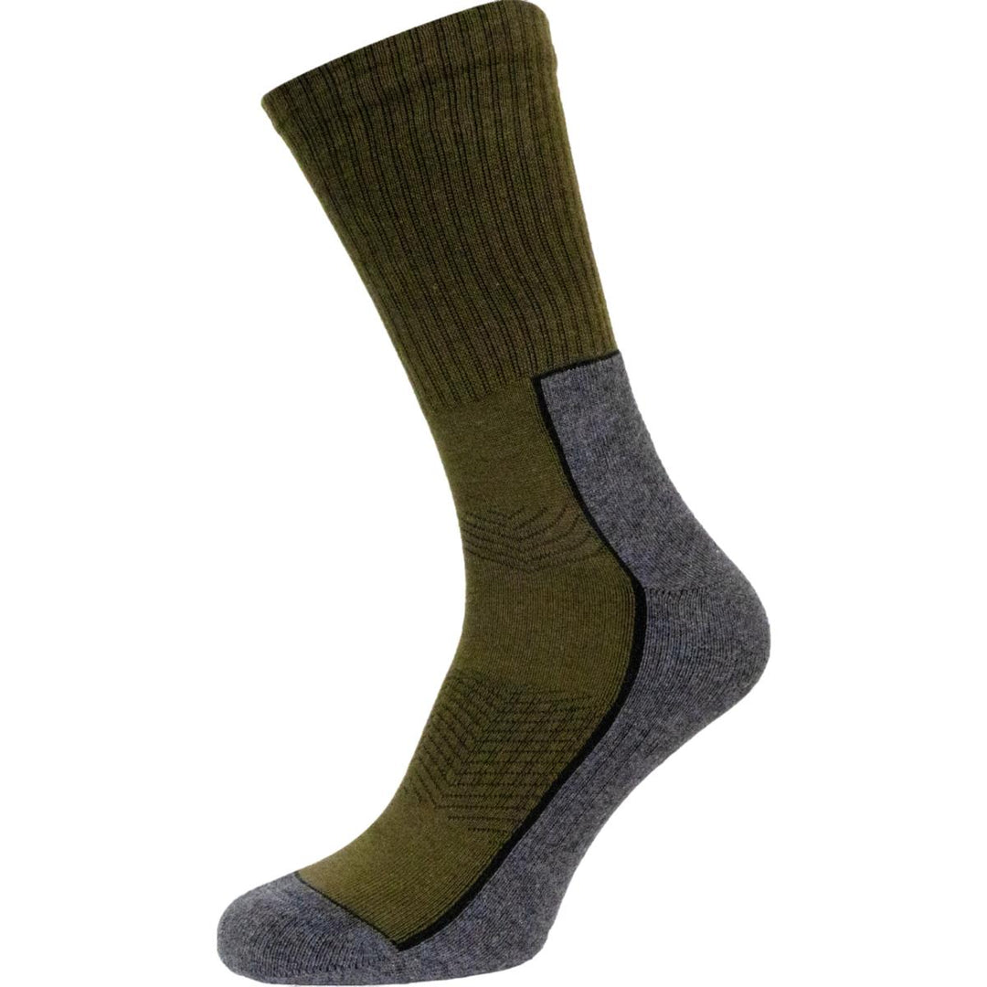 Seeland Field Sock - 3Pack Pine Green/Dark Grey