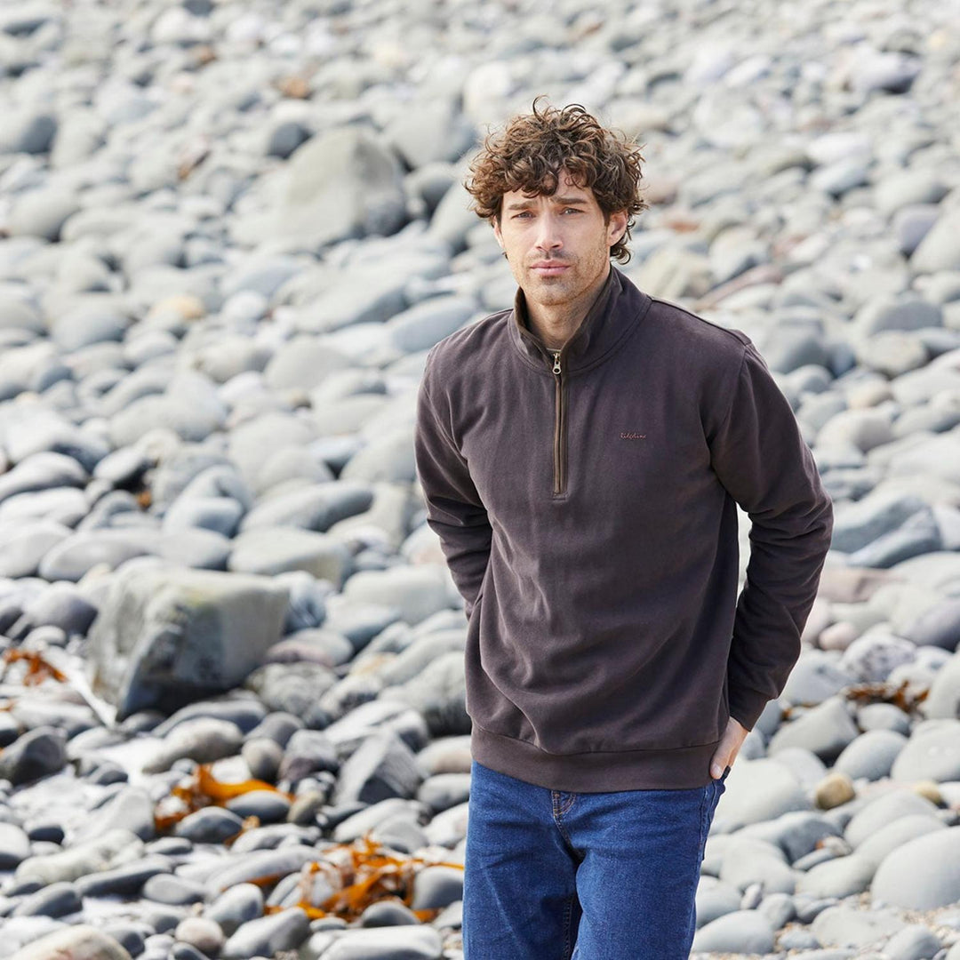 Ridgeline Mens Brancaster Quarter Zip Top