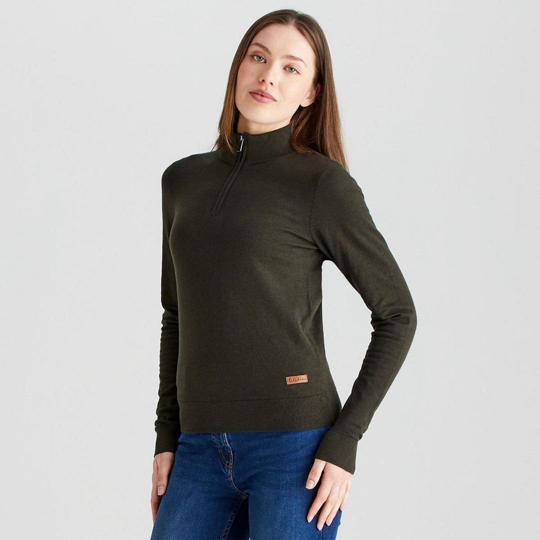 Ridgeline Womens Melford Knit 1/4 Zip