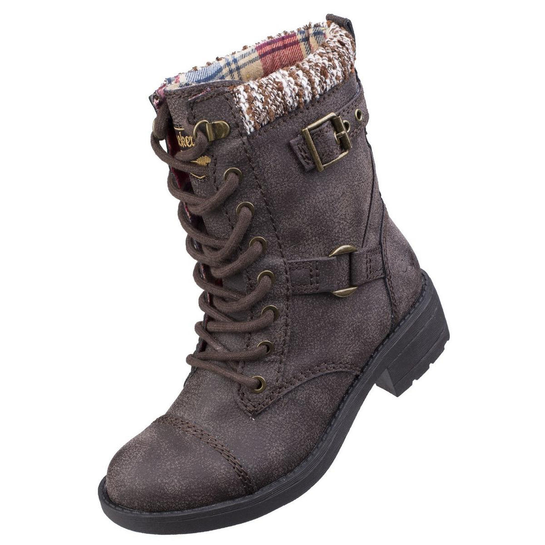 Rocket Dog Thunder Galaxy Biker Boot Brown Galaxy