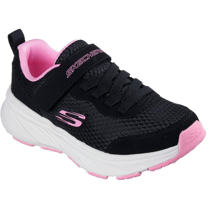 Skechers Edgeride Smooth Journey Trainer Black/Pink