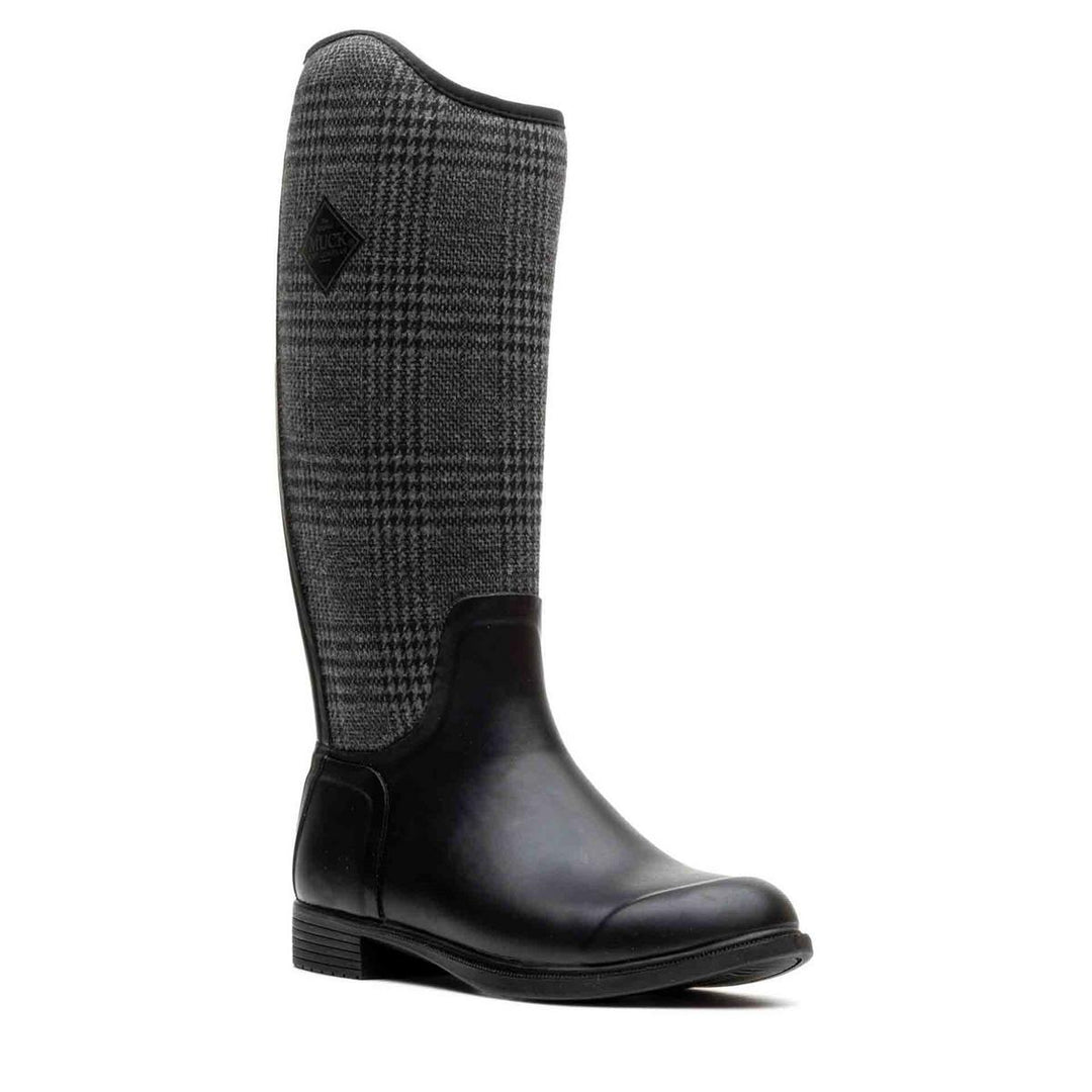 Muck Boots Derby Tall Black/Plaid – view 7