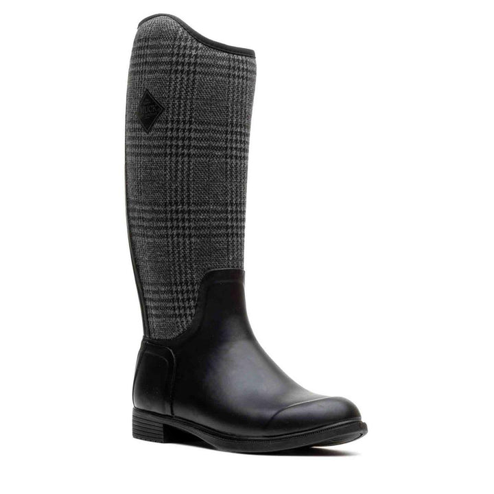 Muck Boots Derby Tall Black/Plaid – view 7