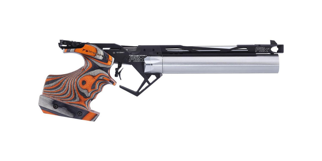 Feinwerkbau P 8X Air Pistol Orange Laminate Right Hand Large