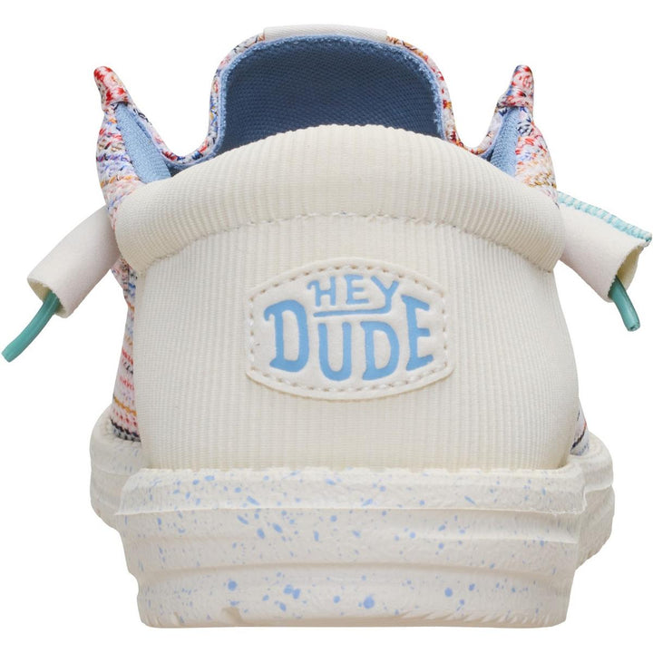 HEYDUDE Wally Funk Multi Mesh Egret/Multi
