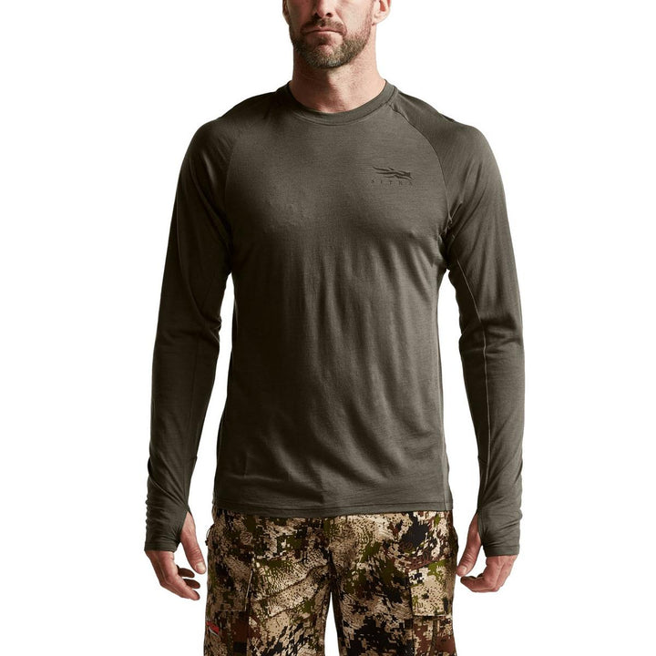 Sitka Core Merino 120 LS Crew Pyrite