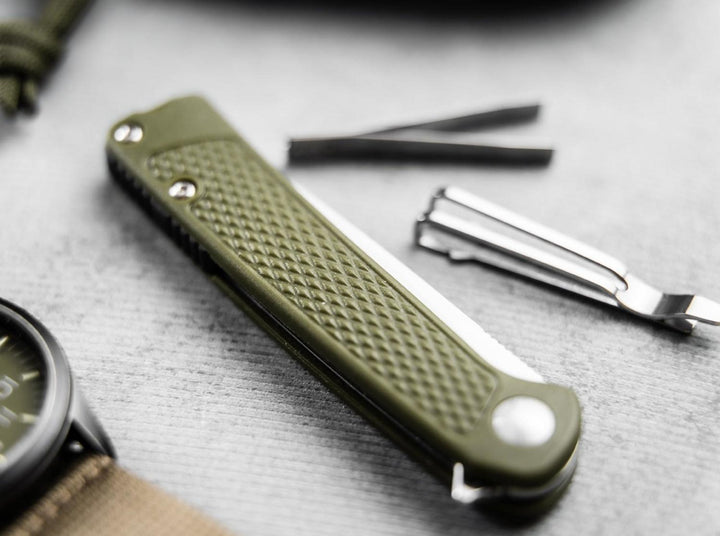 Böker Plus Fire Ant Green Folding Knife