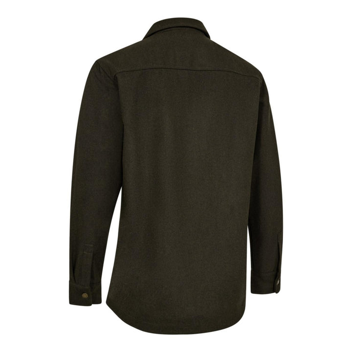 Deerhunter Tatra Overshirt Loden Wood Wool Blend Shirt