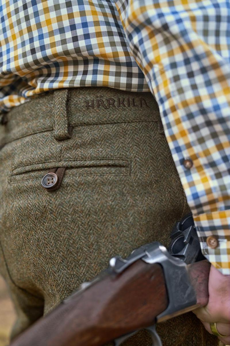 Harkila Kenmore GTX breeks Forest green/Herringbone