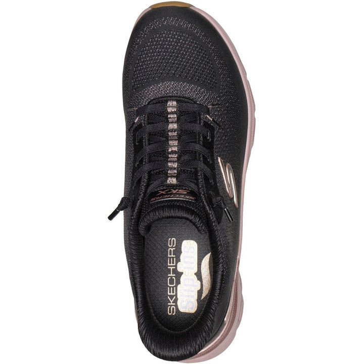 ARCH FIT GLIDE-STEP PRO GOLDEN PACE Black Mesh/Rose Gold Trim