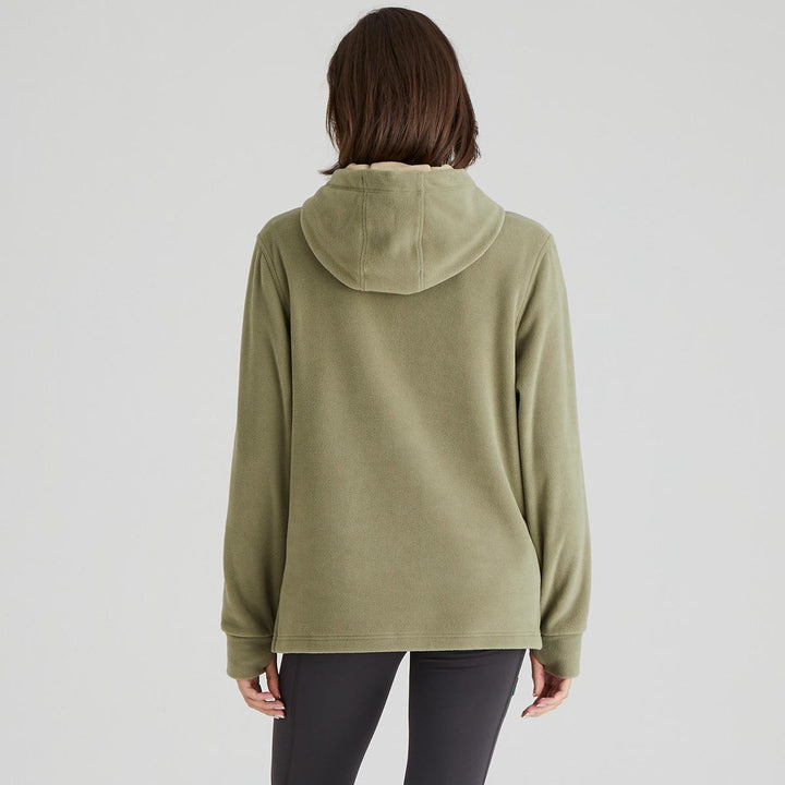Ridgeline Womens Ballistic Long Sleeved Fleece Hoodie