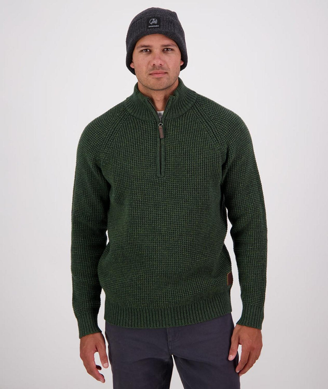Swanndri Men's Chalky Island Waffle Jumper
