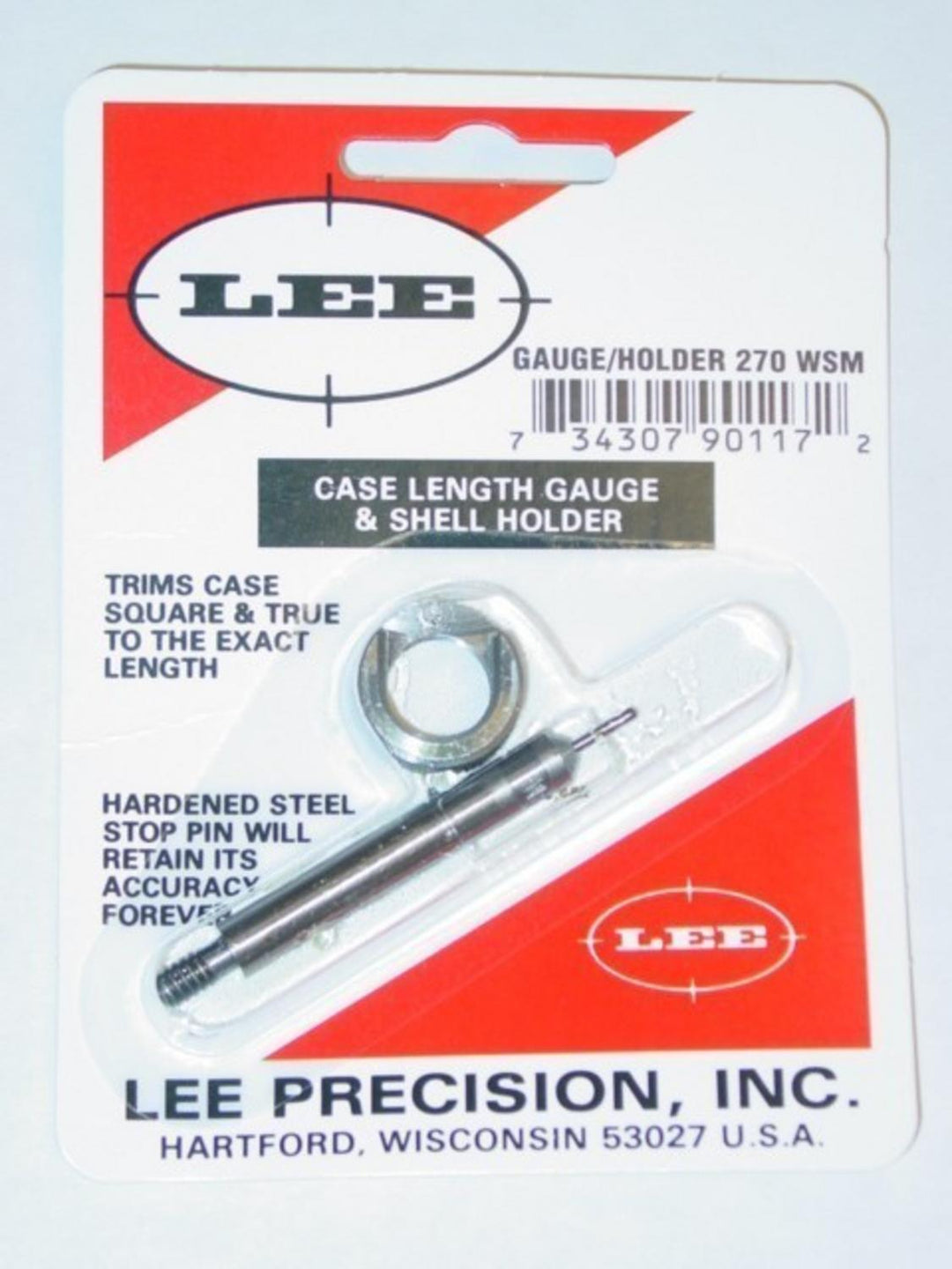Lee Precision 270 WSM Case Length Gauge and Shell Holder