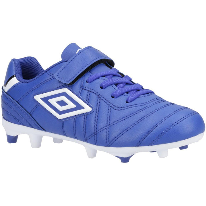 Umbro Speciali Liga Firm Ground Jnr Football Boot Royal